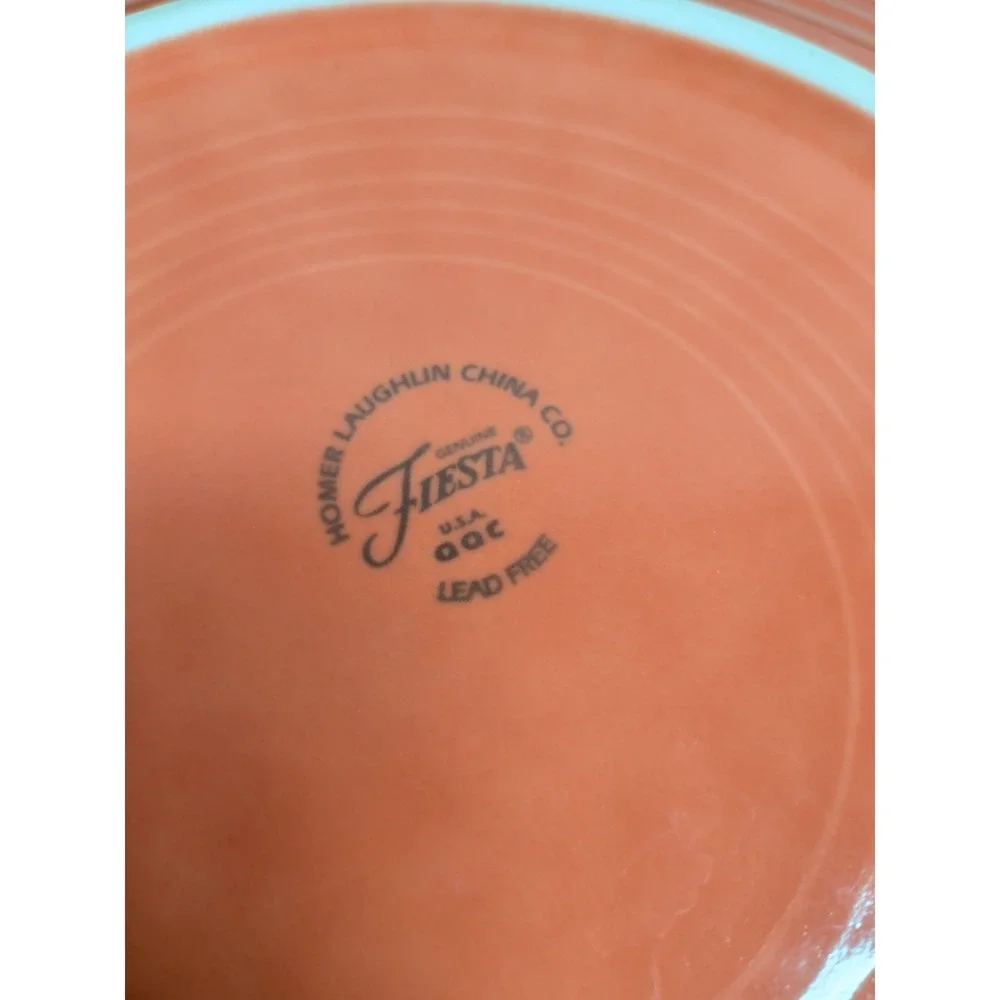 Homer Laughlin Fiestaware 5-pc Place Setting Persimmon